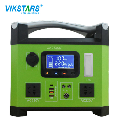 Black Green Portable Power Station 1000w For Outdoor Charging Camping Energy Storage