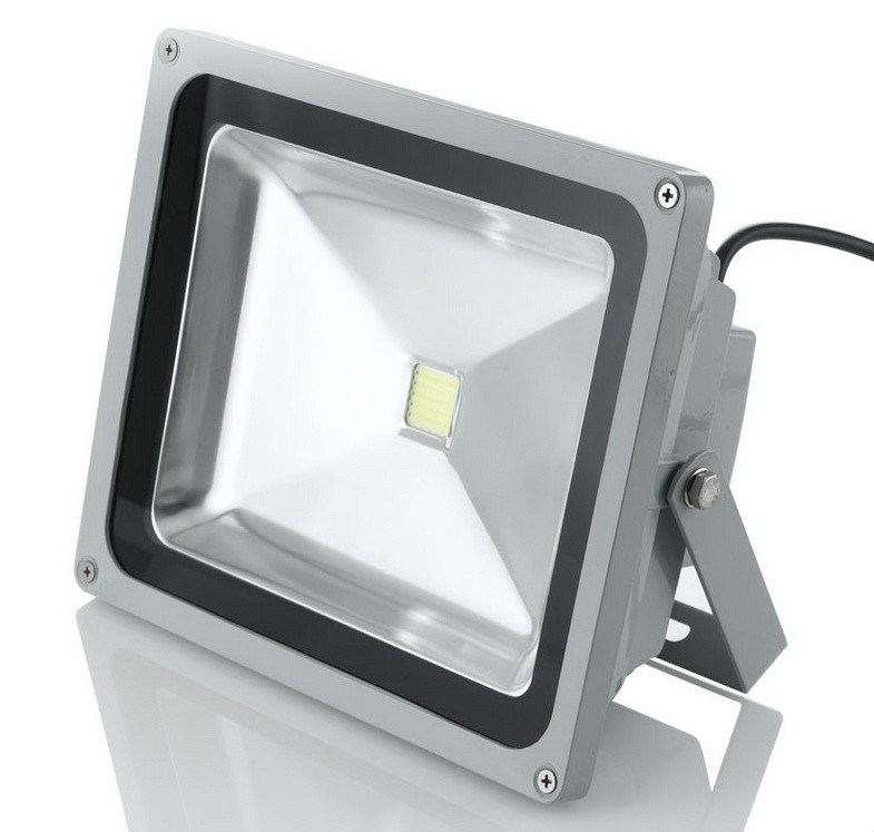 50W COB LED Flood Light Outdoor , IP65 Floodlight 120 Degree Beam Angle