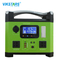 Black Green Portable Power Station 1000w For Outdoor Charging Camping Energy Storage