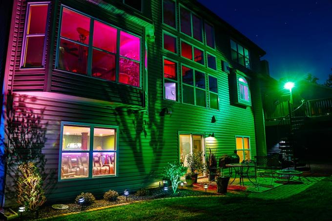 Full Color Outdoor Led Flood Light Ip65 10w Rgb Floodlight