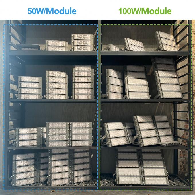 100w-1200w Led Flood Light For Sports Stadiums Golf Course Tunnel Flood Lights 0