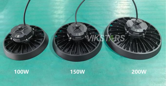 170lm/w High Lumen UFO High Bay Lights Support 3CCT With Motion Sensor Warehouse Industrial Lamps 3
