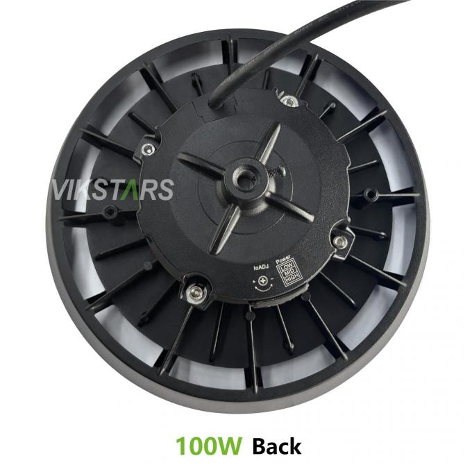 170lm/w High Lumen UFO High Bay Lights Support 3CCT With Motion Sensor Warehouse Industrial Lamps 6