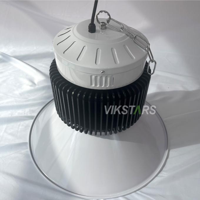 100W 150W 200W 250W Aluminum Fin LED High Bay Lights For Commercial Lighting With Reflector 1