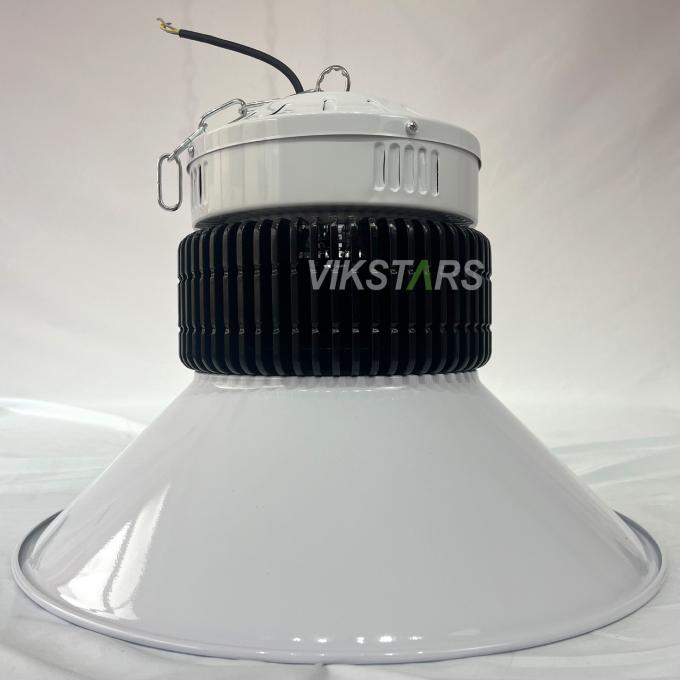 100W 150W 200W 250W Aluminum Fin LED High Bay Lights For Commercial Lighting With Reflector 2