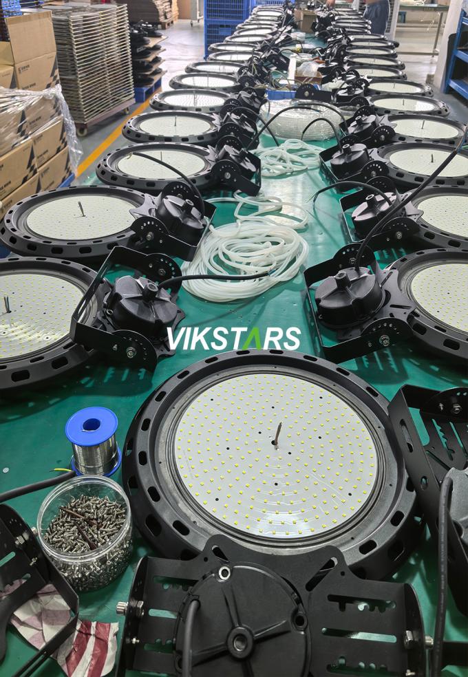 150lm/w UFO High Bay Lights With Die-casting Aluminun Housing 5 Years Warranty EMC LEDs 13