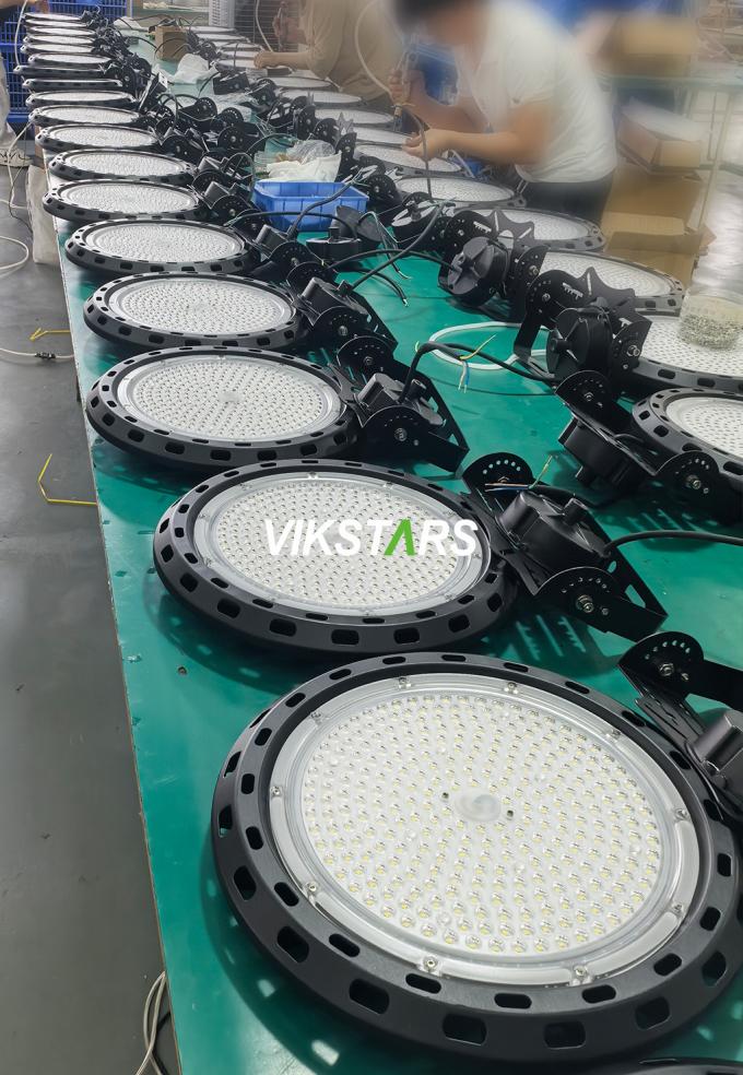150lm/w UFO High Bay Lights With Die-casting Aluminun Housing 5 Years Warranty EMC LEDs 14