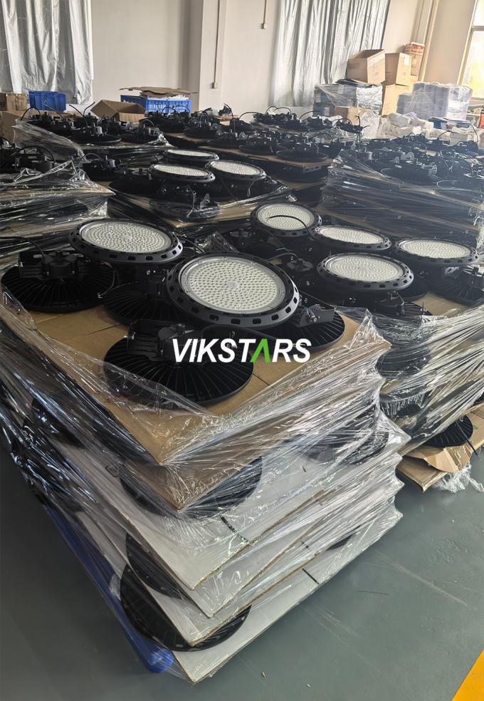 150lm/w UFO High Bay Lights With Die-casting Aluminun Housing 5 Years Warranty EMC LEDs 15