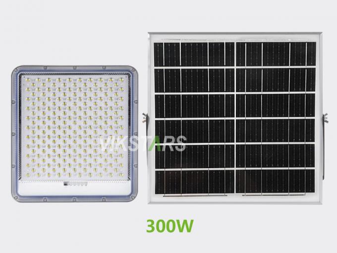 Aluminum Solar Flood Lights 100w 200w 300w 400w For Yard Villages Warehouse IP66 Waterproof 3