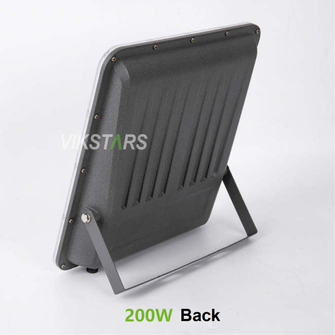 Aluminum Solar Flood Lights 100w 200w 300w 400w For Yard Villages Warehouse IP66 Waterproof 7