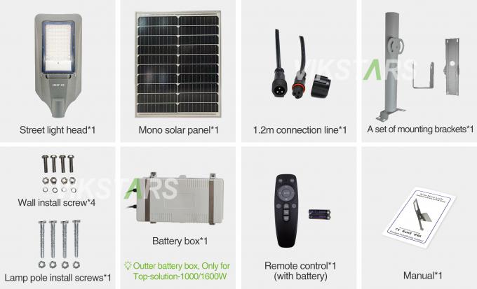 Hottest Sales Solar LED Street Lights 300W 500W 1600W For Project Village Industrial Park Main Street 14