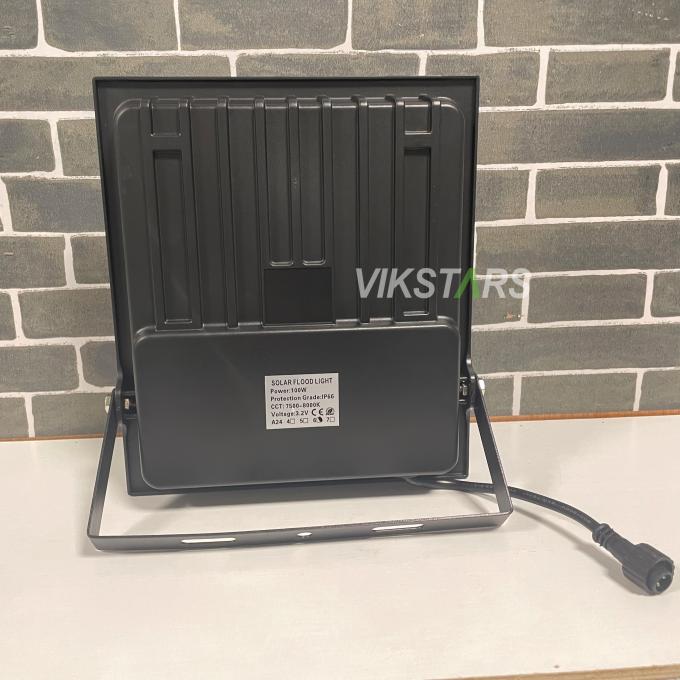 Cheapest Price ABS solar flood lights 30w 60w 100w 200w for yard garden park pathway 8