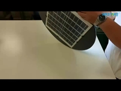 UFO Solar Garden Light With Pole 300W IP65 Outdoor For Park Garden Road Landscape
