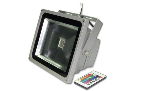 Remote Control Outdoor Led Flood Light Epistar For Exterior Wall