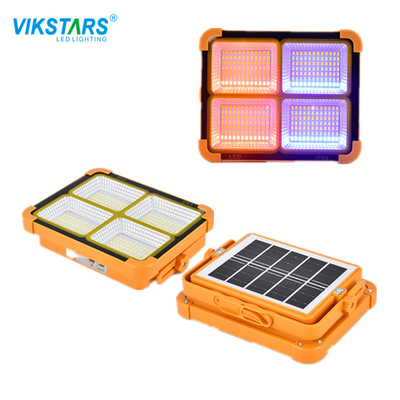 Solar Chargeable Portable Light 200W With IP66 For Outdoor Travel Lighting