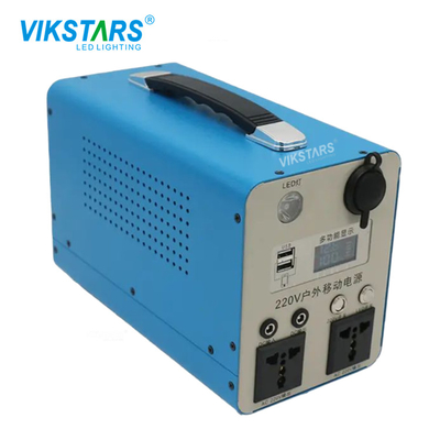 Blue 500w Portable Power Supply Home Energy Storage System For Camping Charging
