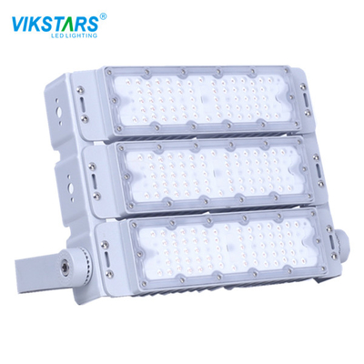 26000lm 130lm/ W Outdoor LED Flood Light 200W 70Ra Building Walls Mounted