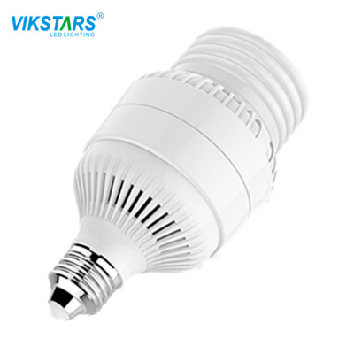 6500K Cold White Round Light Bulb 85-277VAC Wide Input Voltage For Gym