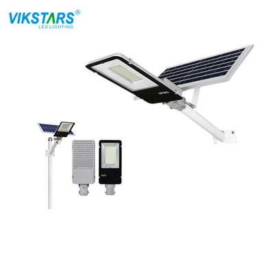 Buy 70Ra LED Street Light With Solar Panel Aluminum PC Material Support Dimmer online manufacture