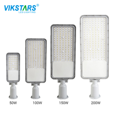 Buy 90lm 130lm Waterproof LED Street Light grey With 5 Years Warranty online manufacture