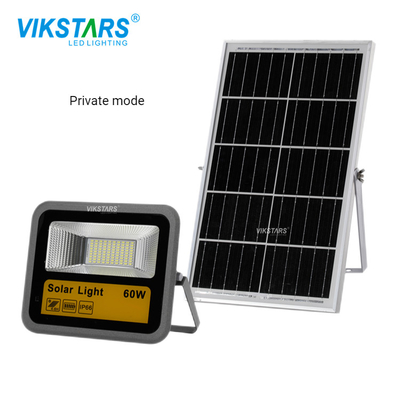 Buy Wall Mounted LED Solar Flood Light 60 / 100 / 200w For Garden Park Building online manufacture