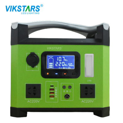 Buy Black Green Portable Power Station 1000w For Outdoor Charging Camping Energy Storage online manufacture