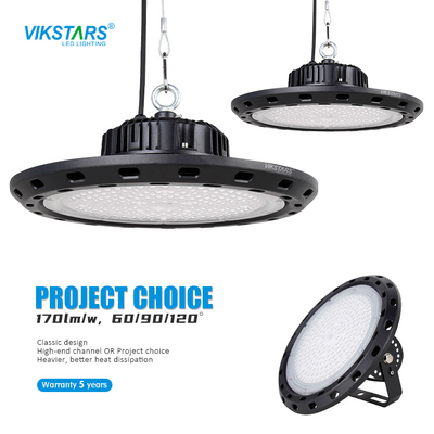 Buy 50w UFO High Bay Light For Warehouse 150lm/W 3000 4000 5000k Ip65 Waterproof online manufacture