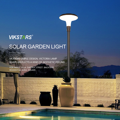 Buy Large Round Integrated UFO Solar Powered Landscape Lights For Garden Pathway online manufacture