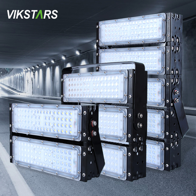 Buy 50W 100W 150W 200W 250W 300W Aluminum Fin LED Flood Lights IP65 Long Lifespan Good Quality LED High Mast Lights online manufacture