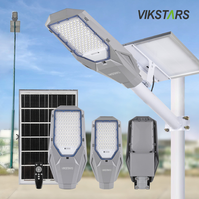 Buy Two In One Solar Street Lights 100w 200w 300w 400w Aluminum Classic Design Hot Sales Solar Powered Lamps online manufacture