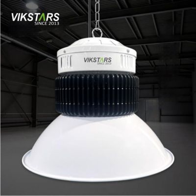 Buy 100W 150W 200W 250W Aluminum Fin LED High Bay Lights For Commercial Lighting With Reflector online manufacture