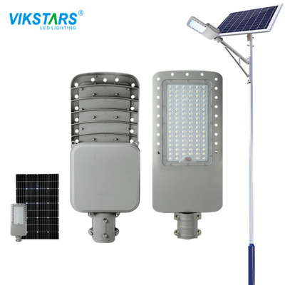 Buy Outdoor Bright Induction Waterproof Solar Street Lights 6000lm 30W 3.2V 60AH online manufacture
