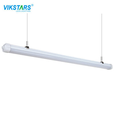 Buy 1200mm Pendant Suspended LED Linear Light Ceiling 12PCS ROHS Gray Housing online manufacture