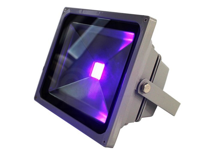 395NM Ultra Purple Outdoor LED Flood Light / 30W 50W Curing UV Flood Light