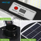Large 300W Solar Panel Garden Lights Waterproof ABS PC For Outdoor