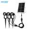 ODM 6V/ 1.5W Outdoor Solar Powered Lawn Lights  6500K RGB For Landscape Pathway