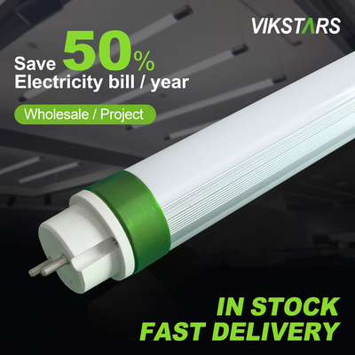 130lm/w High Lumen T8 Tube 3 Years Warranty Good Quality 10W 14W 20W LED Tube For Indoor Commercial Lighting