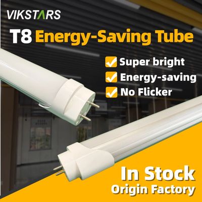 36W T8 Tube 110lm/w 3 Years Warranty LED Linear Lights IP20 1200mm For Office Supermarket