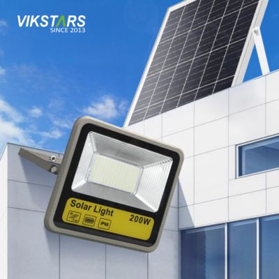 Aluminum solar reflectors 400w with mono solar panel high quality solar flood lights