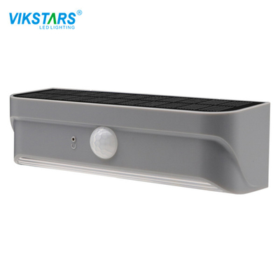 6000K Color Temp Wall Mounted Solar Lights For Garden PIR Sensor IP65 Waterproof